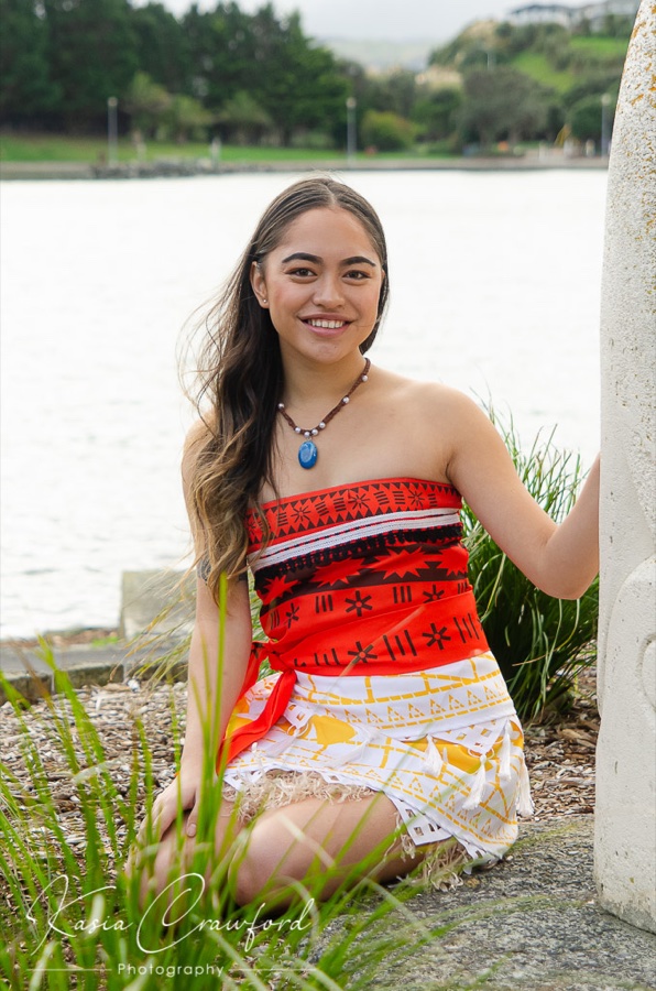 Moana-inspired island wayfinder character performer for NZ kids parties